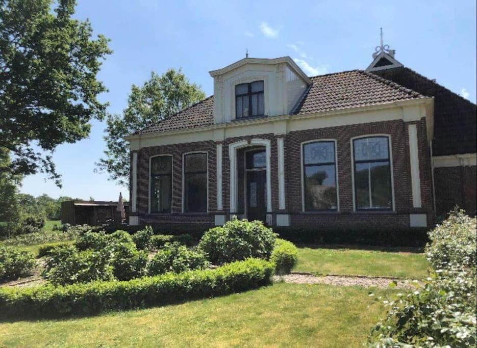 Vila Statige Boerderijwoning Met Vrij Uitzicht En Tuin Hoogzand Exteriér fotografie