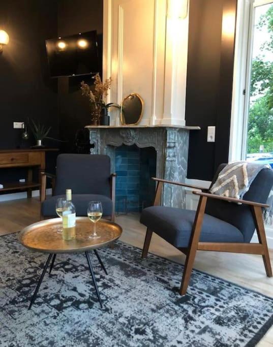 Vila Statige Boerderijwoning Met Vrij Uitzicht En Tuin Hoogzand Exteriér fotografie